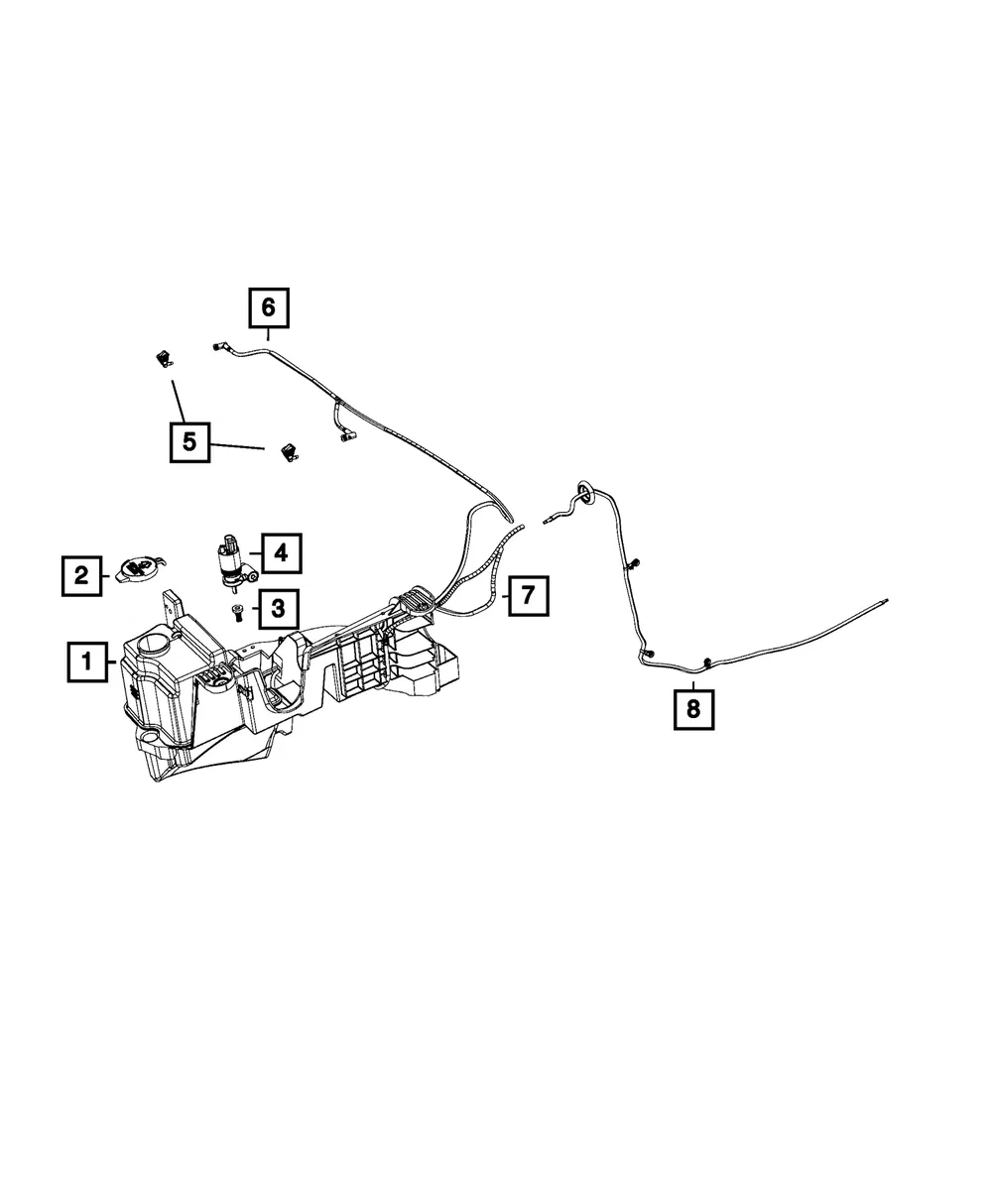 Battery Tray - Mopar (68159153ac)