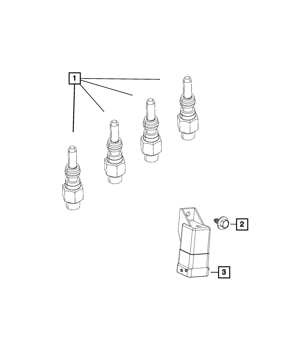 Glow Plug Module - Mopar (68167867AA)
