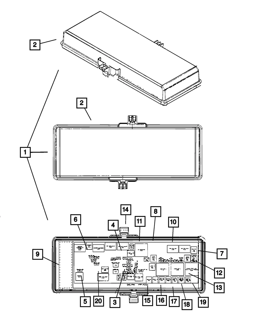 Intelligent Power Module - Mopar (68170319ad)