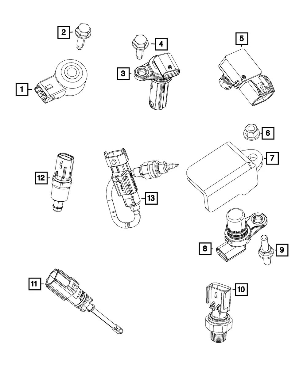 Sensor Shield - Mopar (68194618AA)