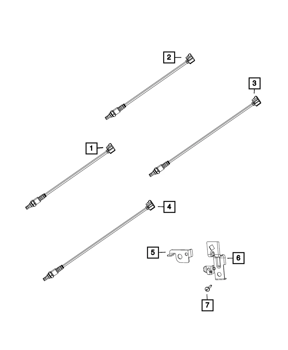 Oxygen Sensor Bracket - Mopar (68197526AA)