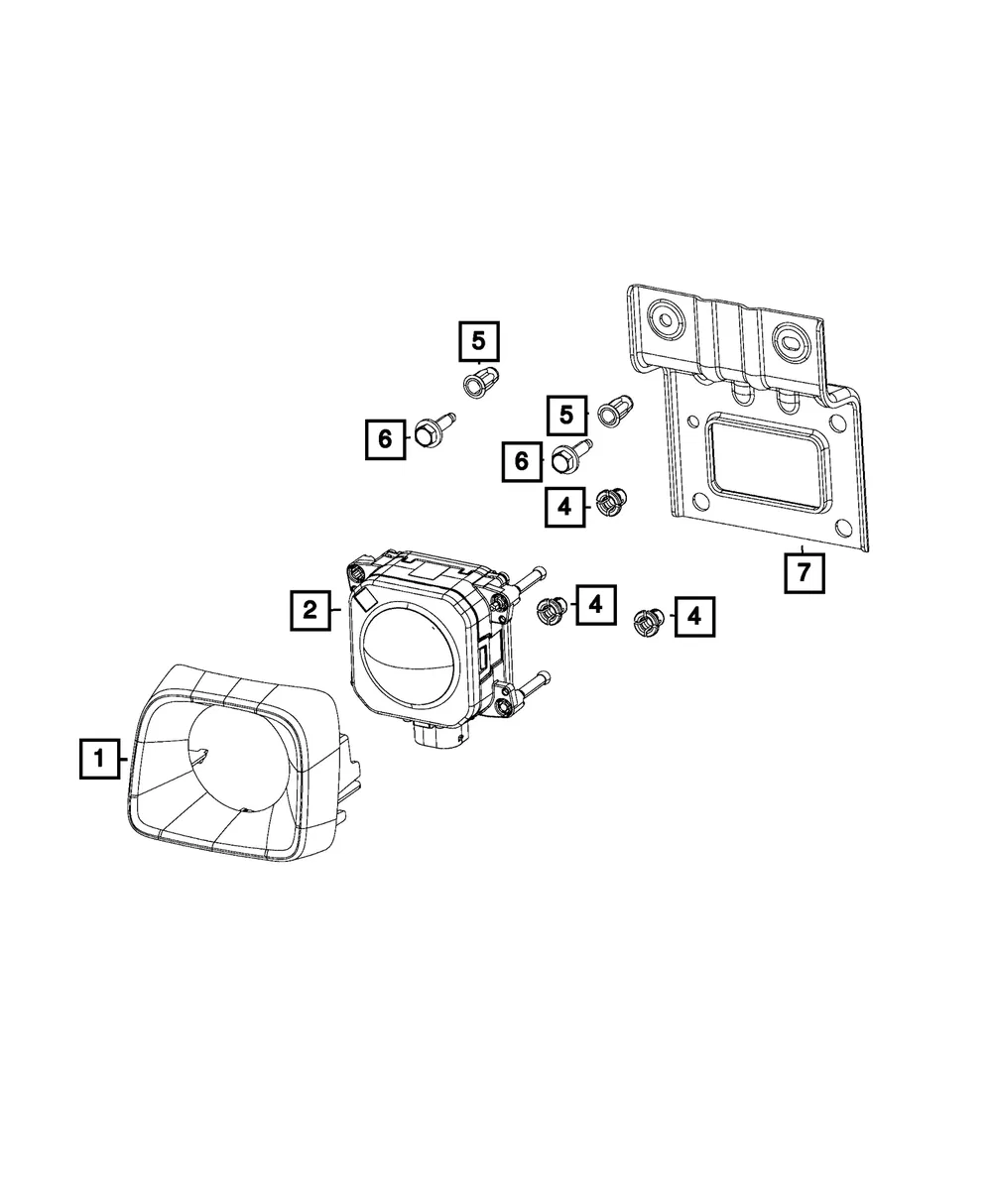 Adaptive Speed Control Module Sensor And Bracket - Mopar (68199450af)
