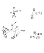 Wiring Bracket - Mopar (68201225AA)