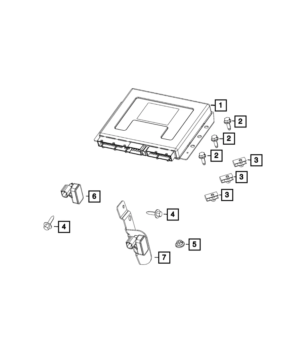 Active Dampening Module - Mopar (68210629AC)