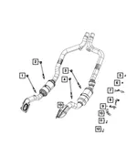 Oxygen Sensor Bracket - Mopar (68212601AB)