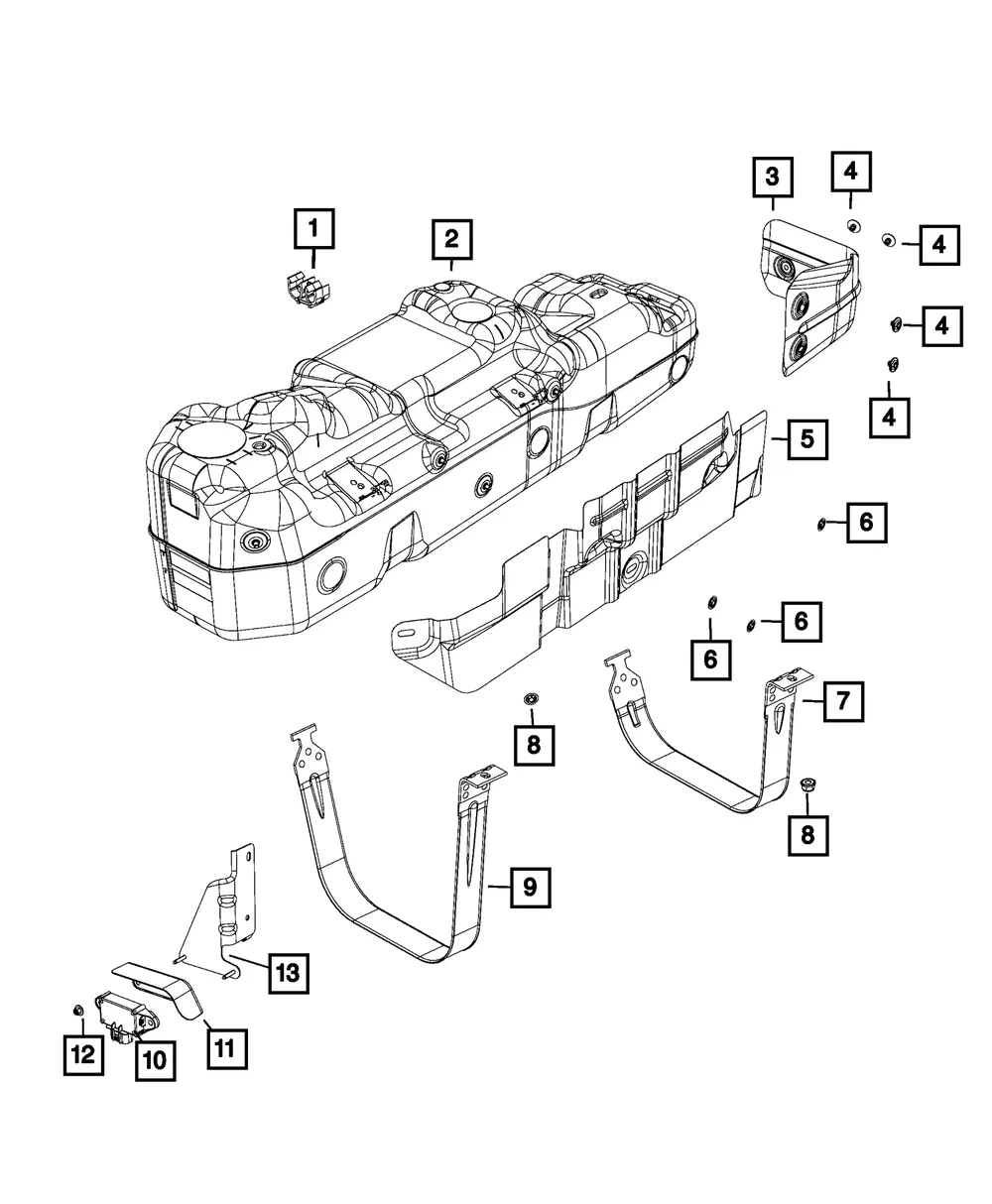 Module Bracket - Mopar (68212844AC)