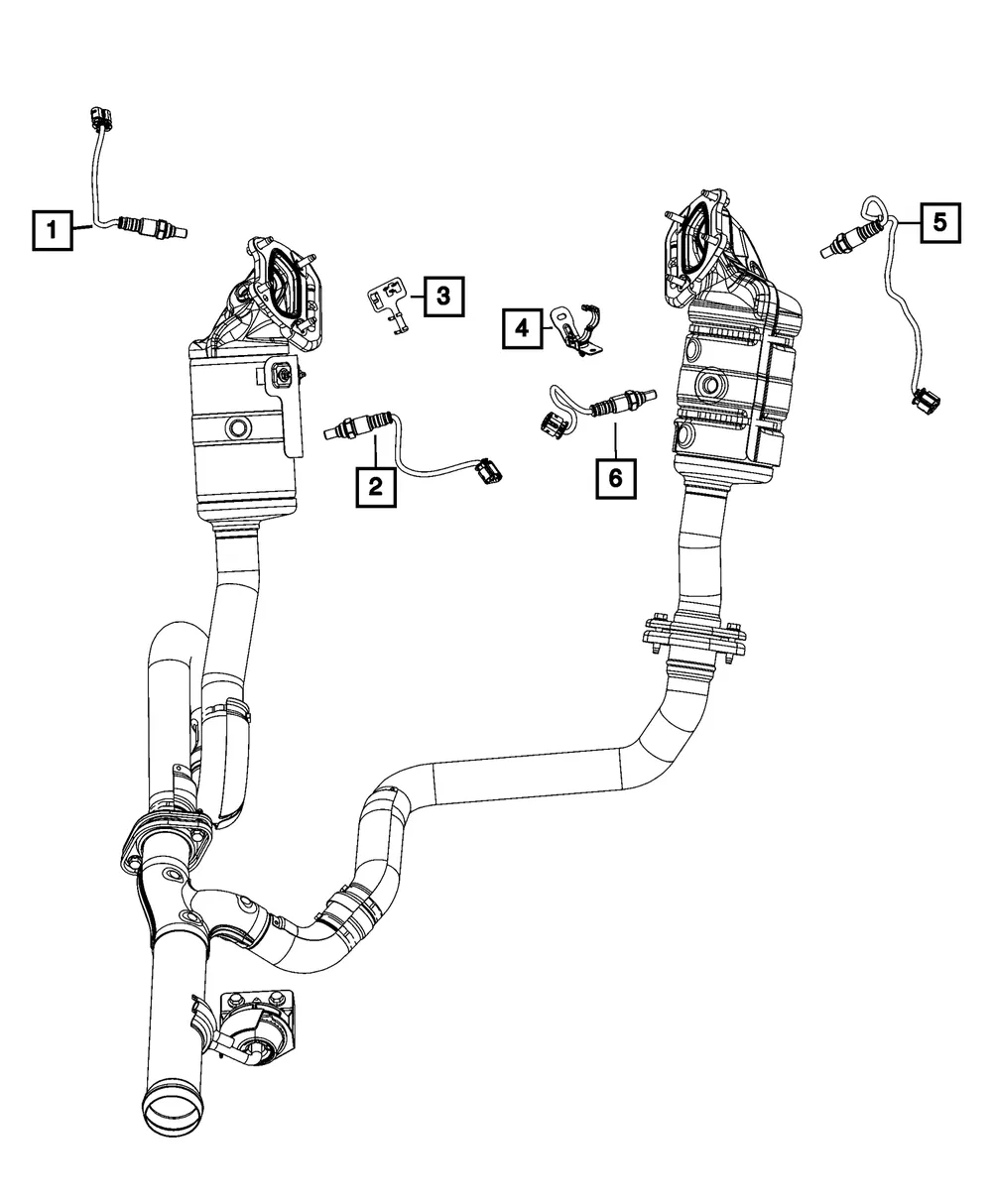 Sensor Clip - Mopar (68213309aa)