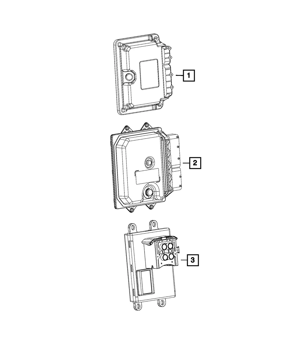 Engine Controller Module - Mopar (68214305AE)