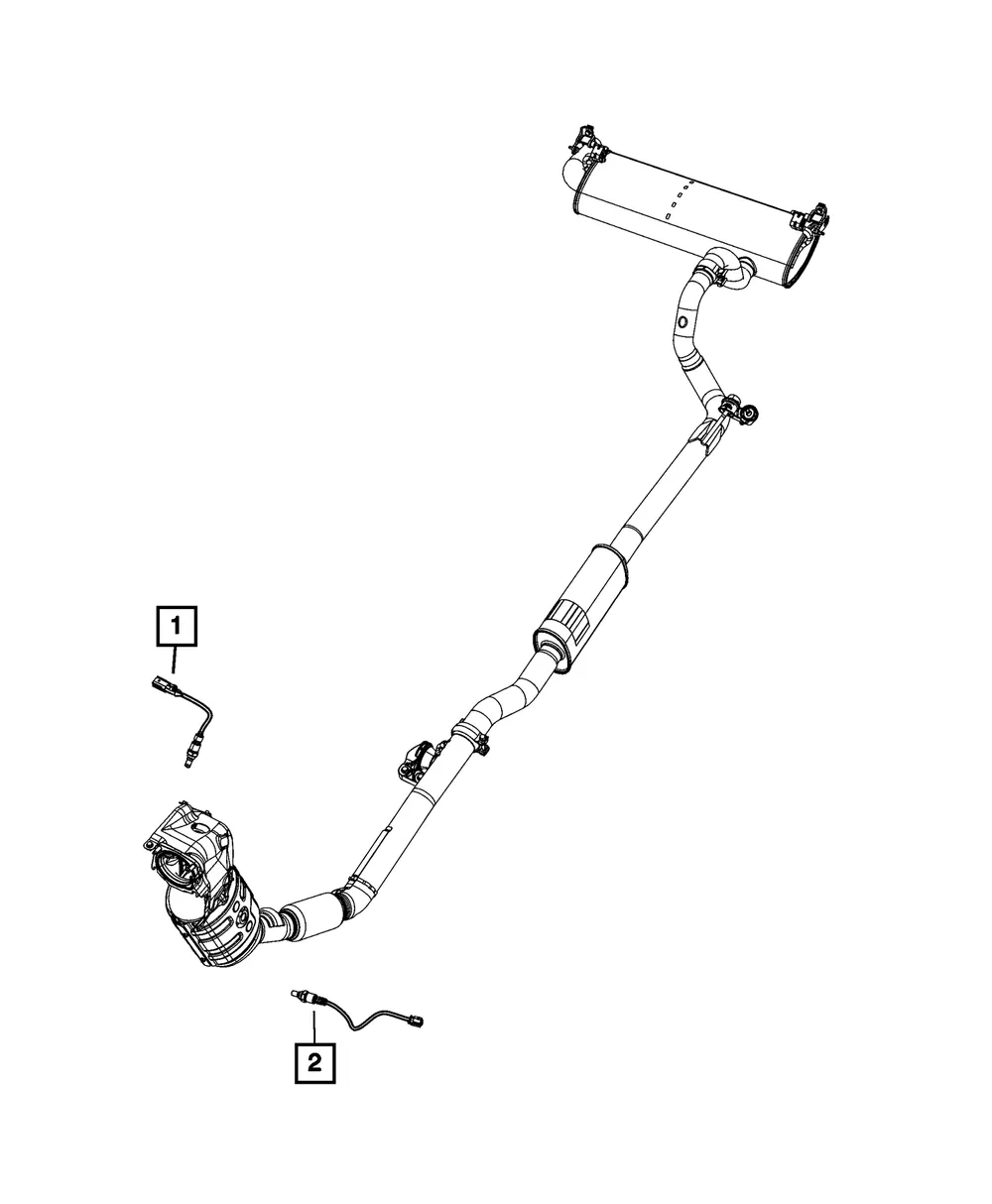Oxygen Sensor - Mopar (68217019aa)