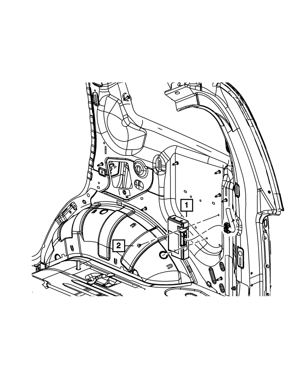 Telematics Module - Mopar (68222278AA)