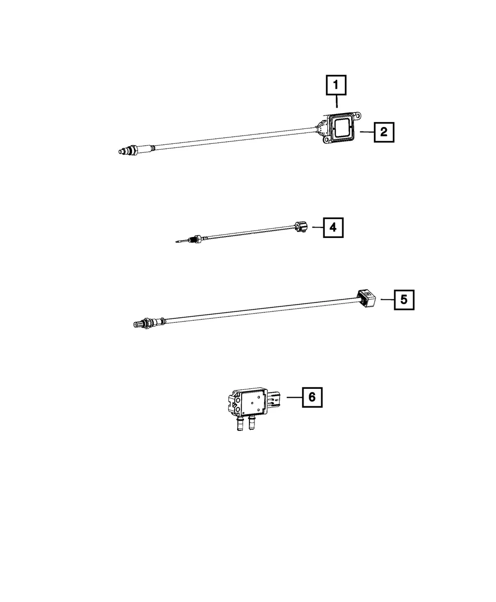 Nitrous Oxide Sensor - Mopar (68227486ab)