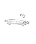 Sun Sensor - Mopar (68230115AB)