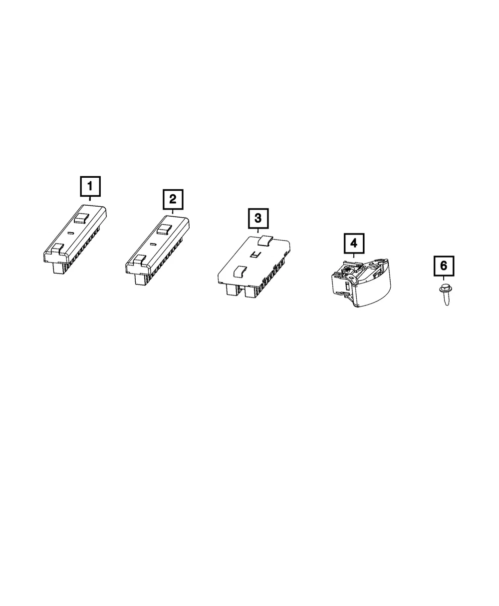 Connector Can Buss - Mopar (68230877AA)