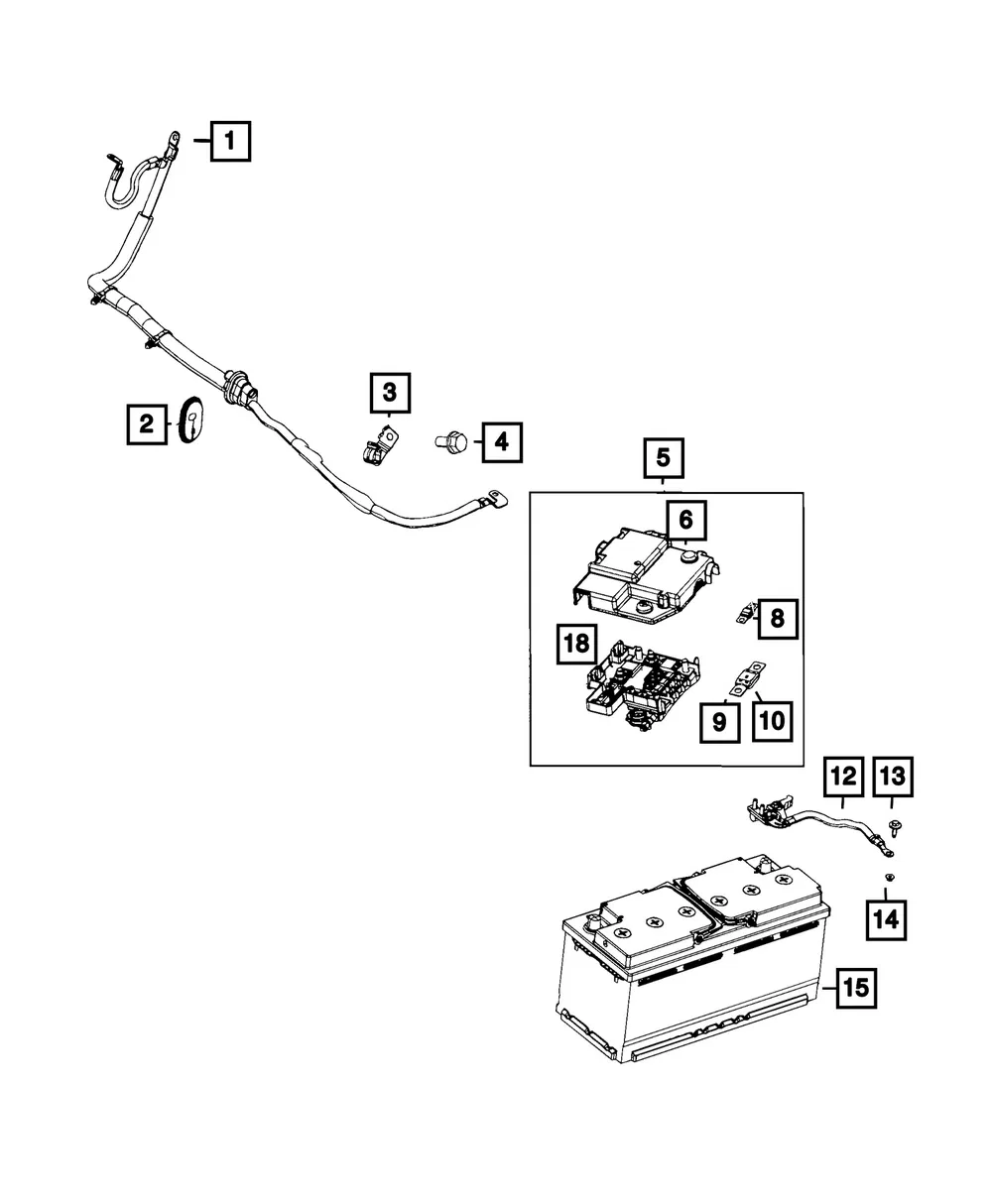 Fuse Box - Mopar (68230918AC)
