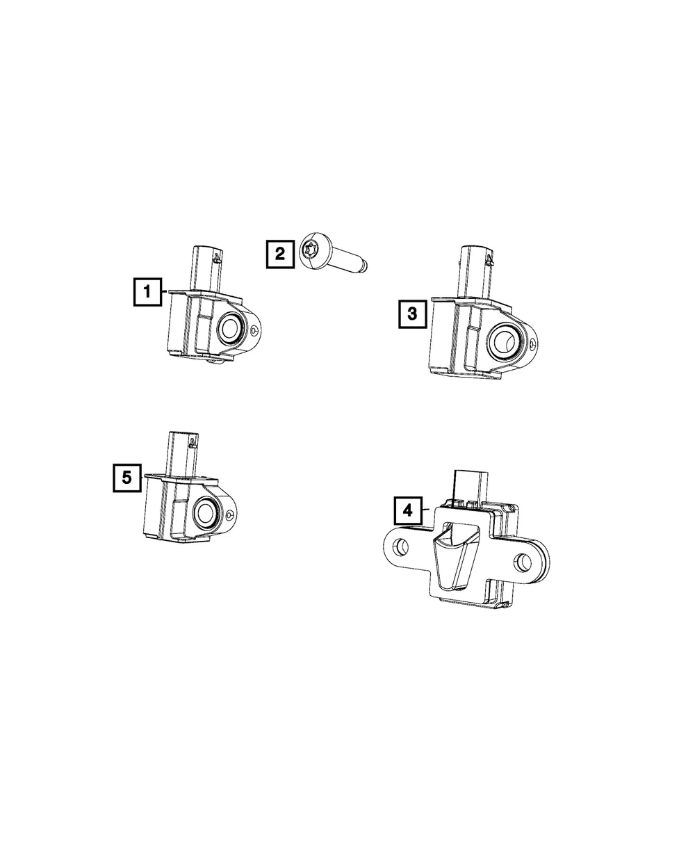 Acceleration Sensor - Mopar (68245079ab)