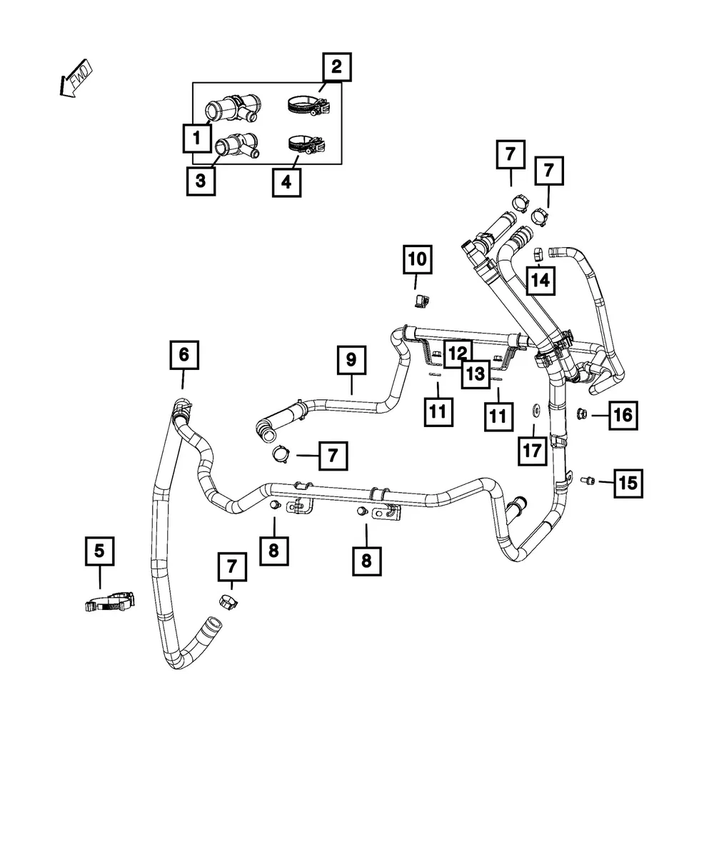 3 Way Connector - Mopar (68245456aa)