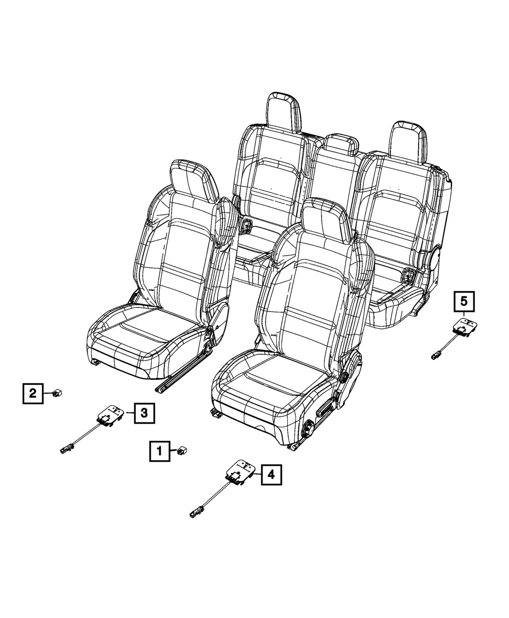 Occupant Detection Sensor - Mopar (68252460ab)