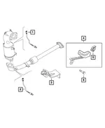 Oxygen Sensor - Mopar (68254609AA)