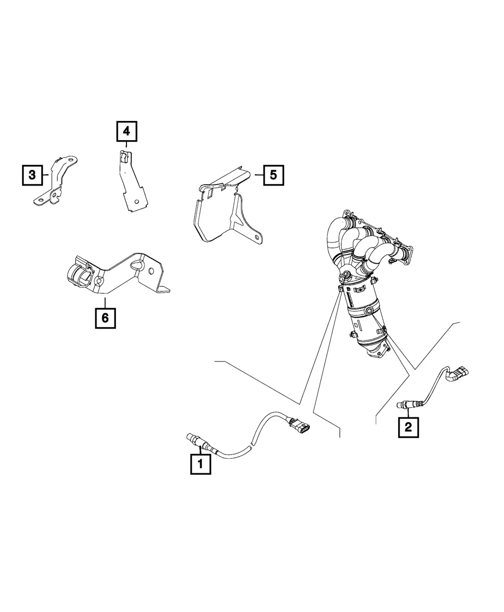 Engine Wiring Bracket - Mopar (68254734AA)
