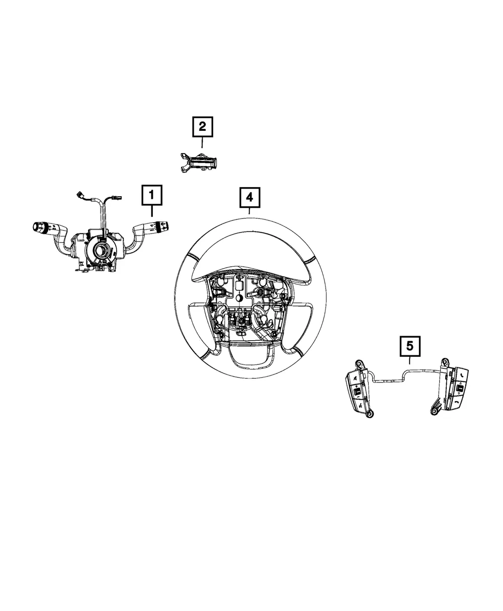 Ignition Switch - Mopar (68257356ae)