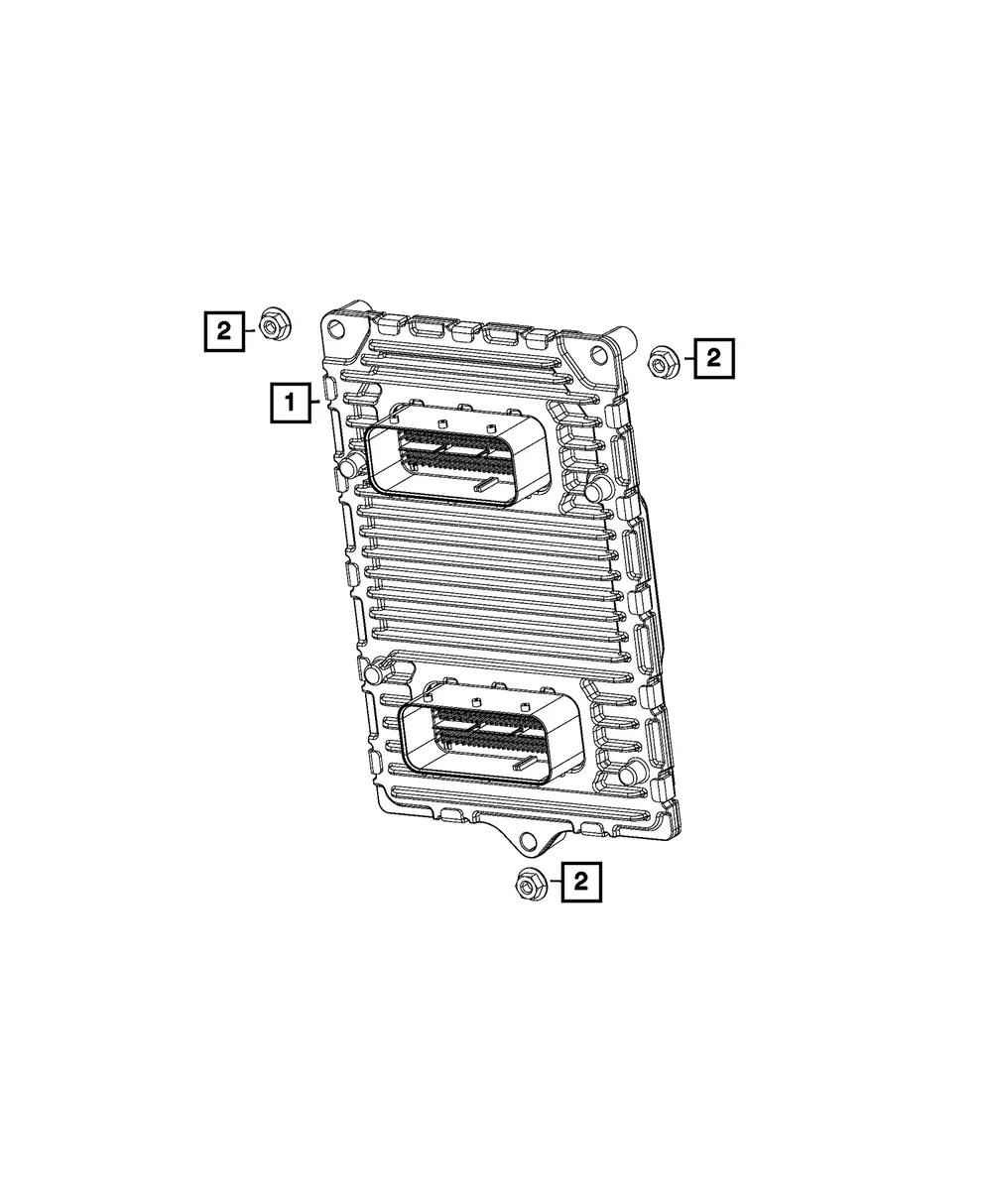 Engine Controller Module - Mopar (68258501AD)