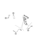 Oxygen Sensor Bracket - Mopar (68261065AA)