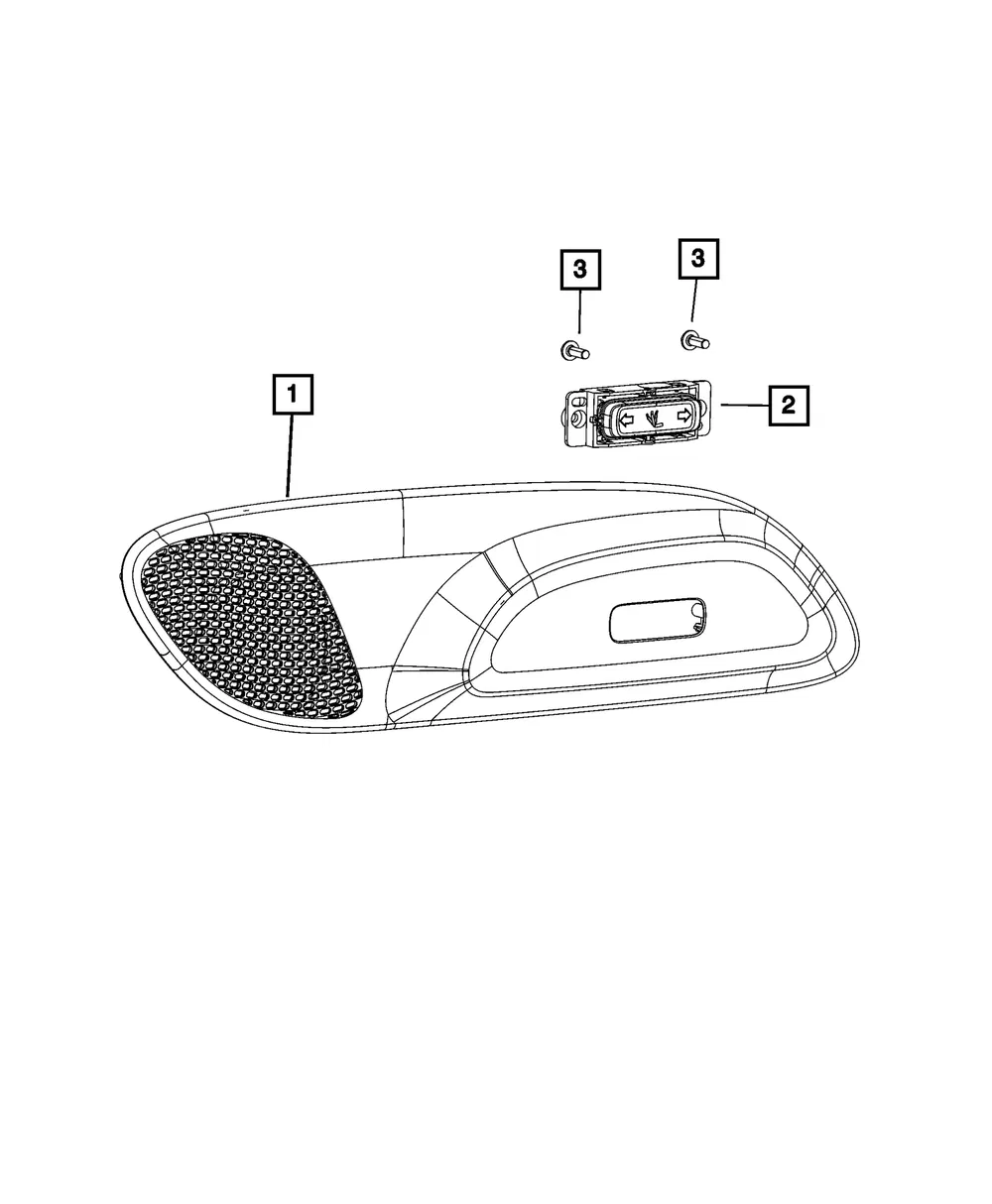 Seat Recline Switch - Mopar (68263848aa)