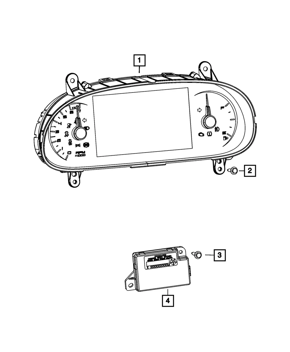 Compass Module - Mopar (68264746aa)