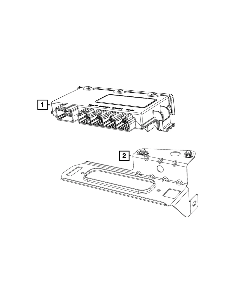 Vehicle Systems Interface Module - Mopar (68271040af)