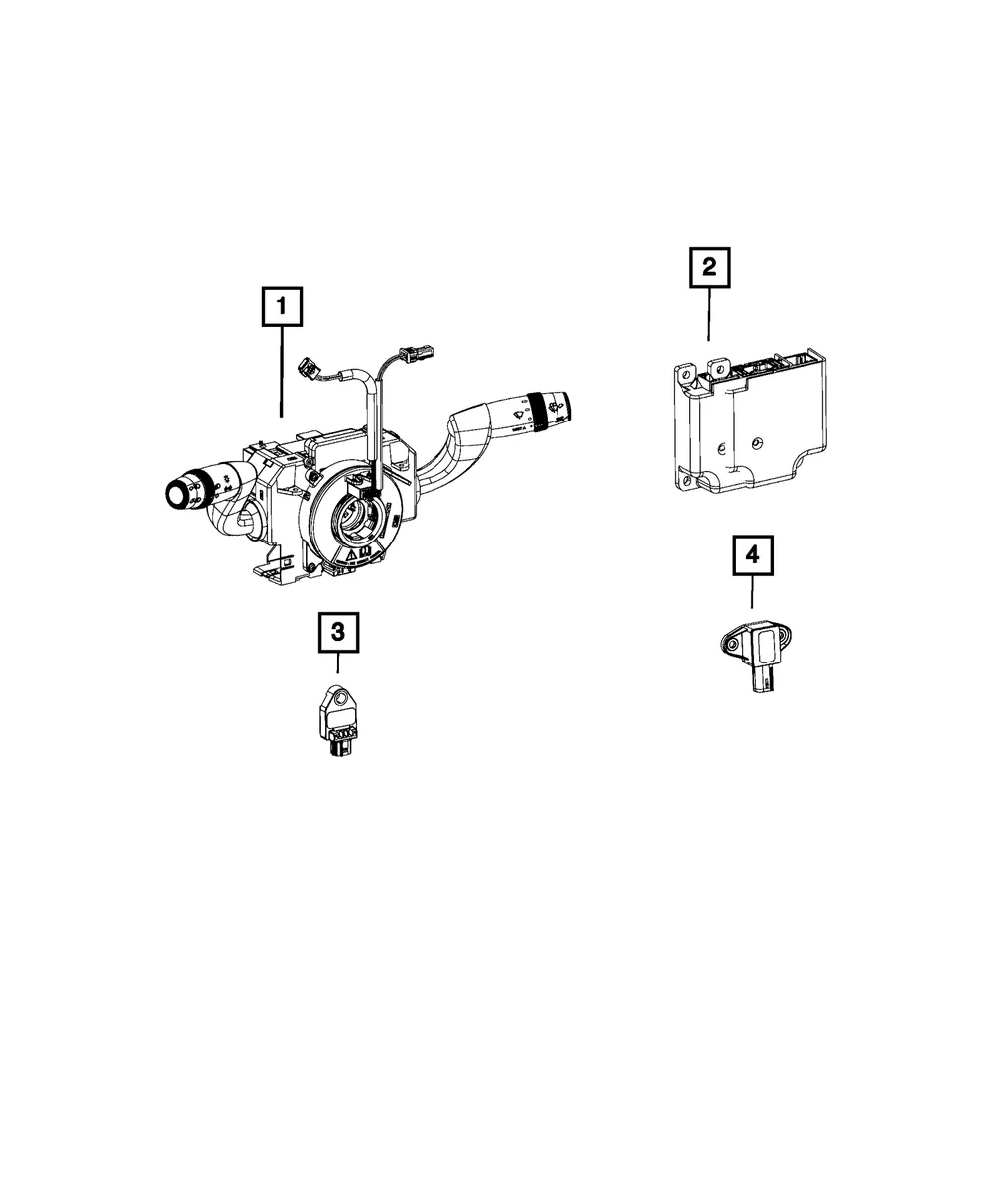 Air Bag Control Module - Mopar (68271405AA)
