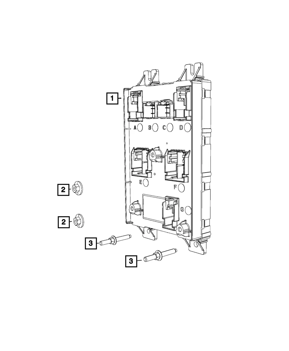 Body Controller Module - Mopar (68277387ad)
