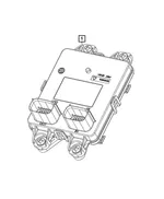 Trailer Tow Module - Mopar (68280616aa)