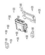 Glow Plug Module - Mopar (68282916AA)