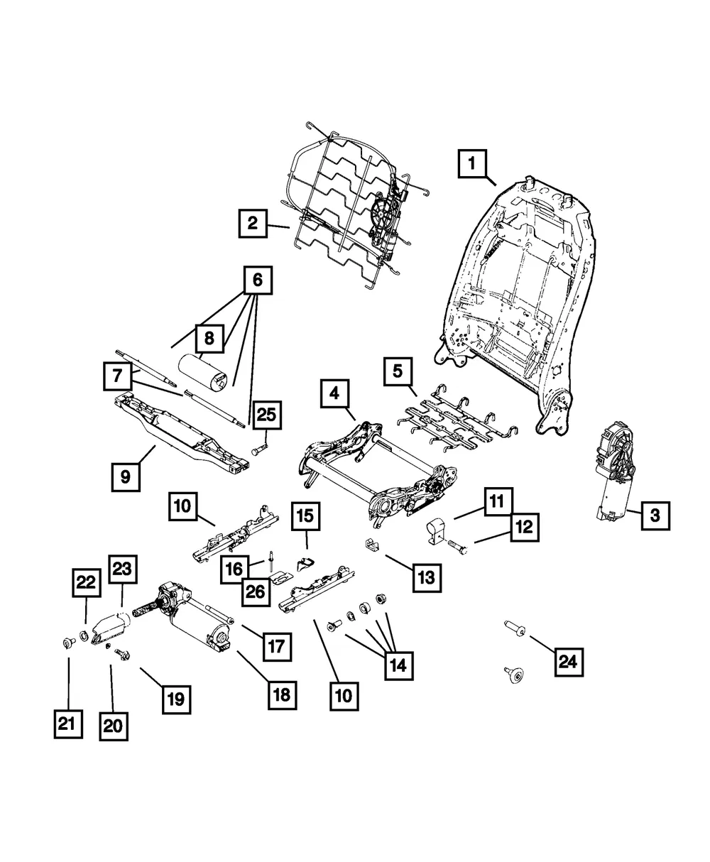 Sensor Mounting Bracket - Mopar (68284394aa)
