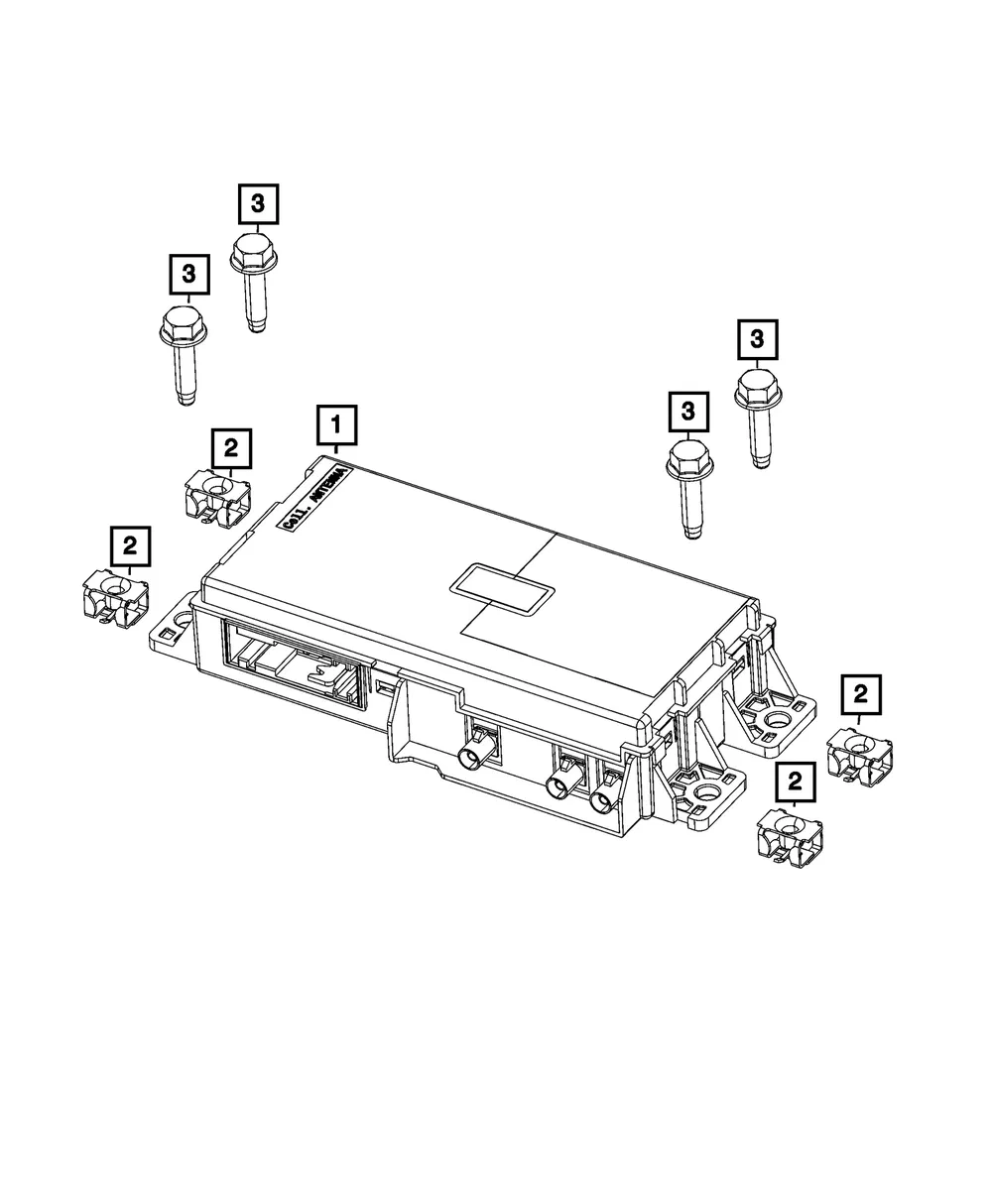 Telematics Module - Mopar (68284619AB)