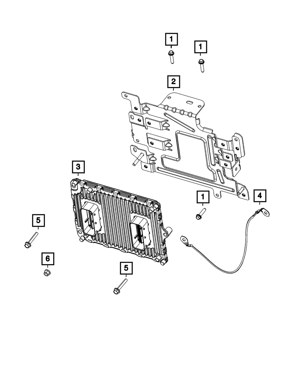 Module Bracket - Mopar (68286590ad)