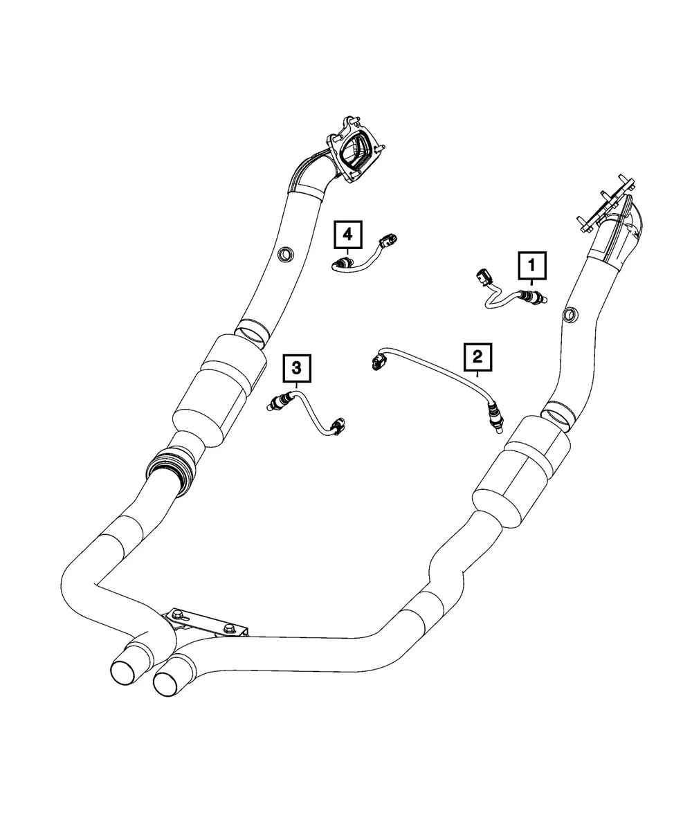 Oxygen Sensor - Mopar (68291046AA)