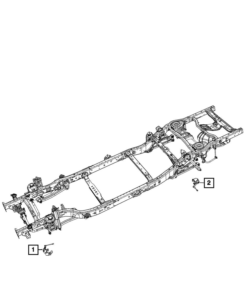 Ride Height Sensor - Mopar (68295927ab)