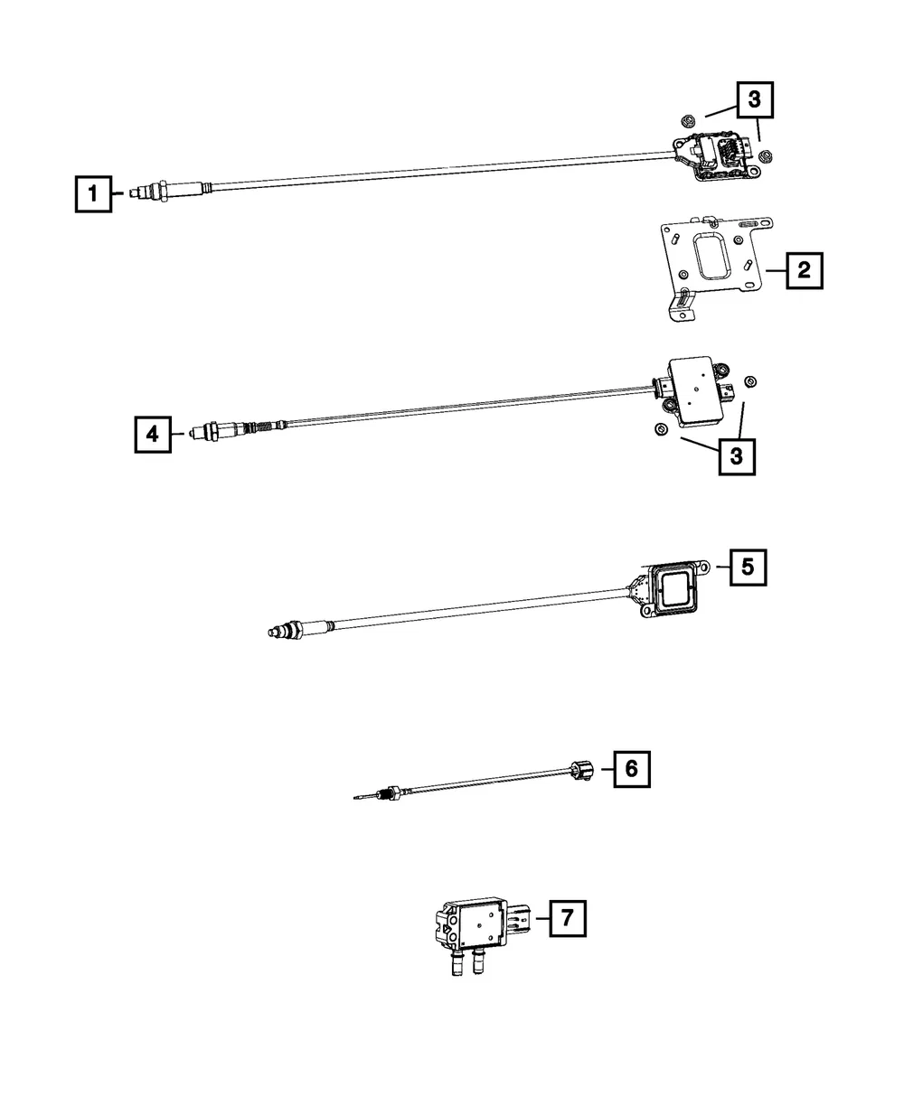 Particulate Matter Sensor - Mopar (68299062aa)