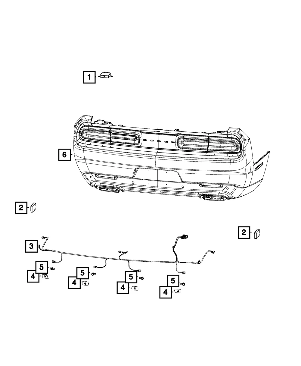 Blind Spot Detection Module - Mopar (68303025AB)