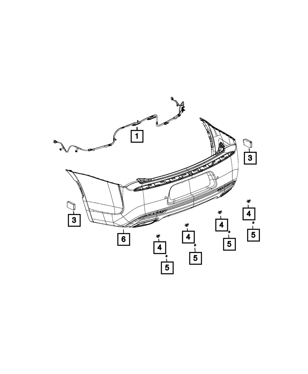 Blind Spot Detection Module - Mopar (68303026ab)