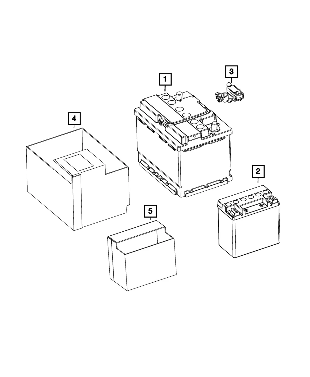 Battery Shield - Mopar (68309591AA)