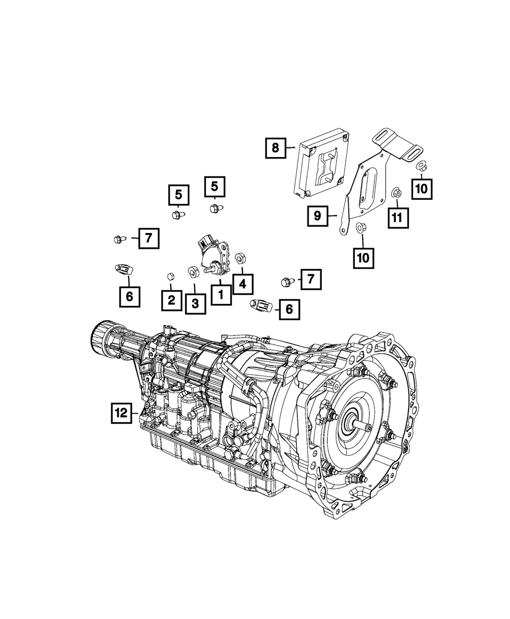 Module Bracket - Mopar (68313162aa)