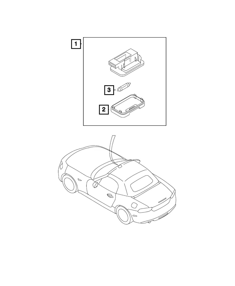 Bulb - Mopar (68313293AA)