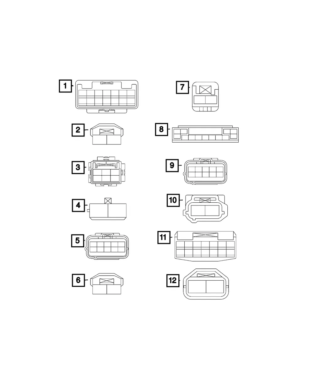 Electrical Connector - Mopar (68314484aa)