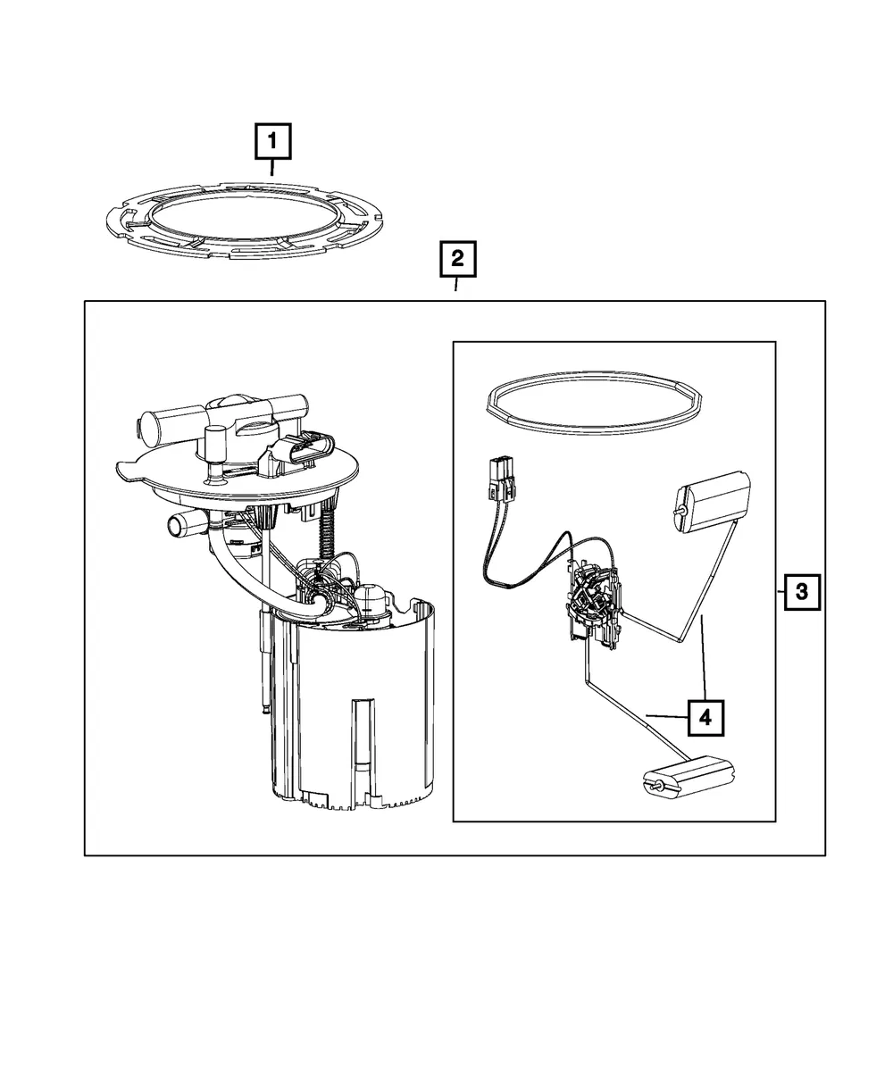 Level Unit Module Kit - Mopar (68319971AB)