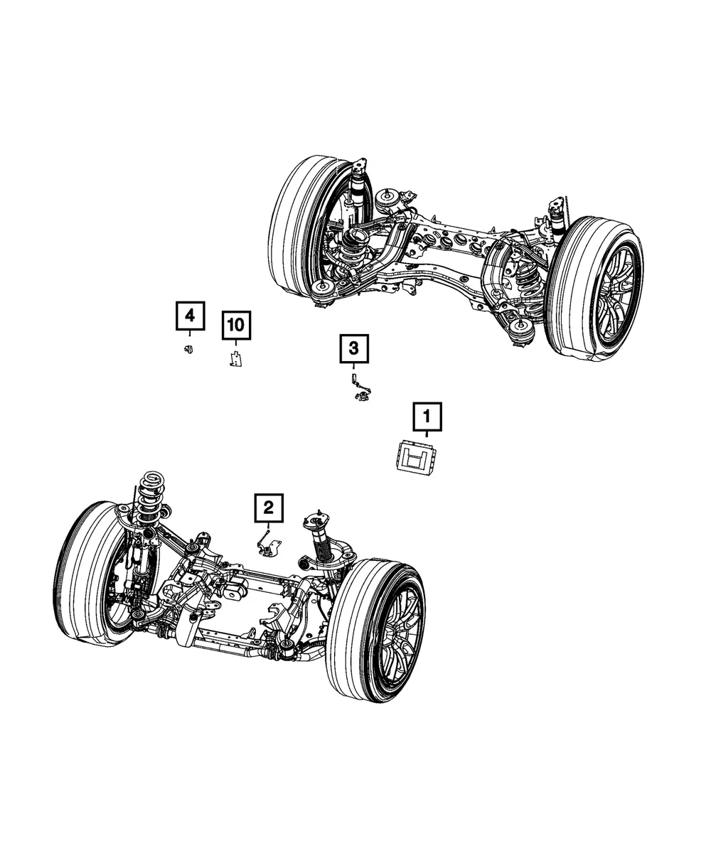 Active Damping Sensor - Mopar (68320314ab)