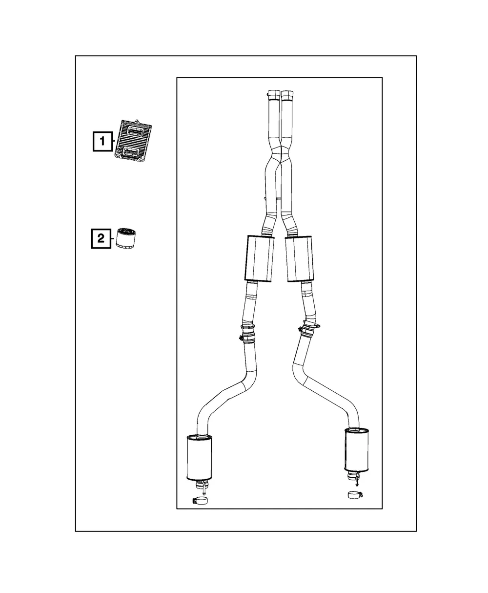 Engine Controller Module - Mopar (68321598AB)