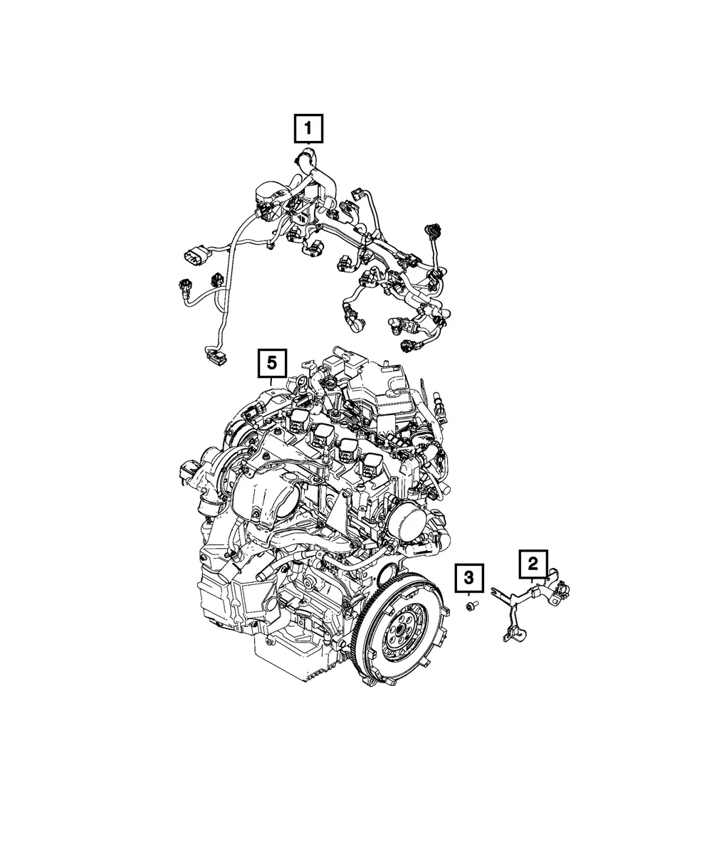 Engine Wiring - Mopar (68324722aa)
