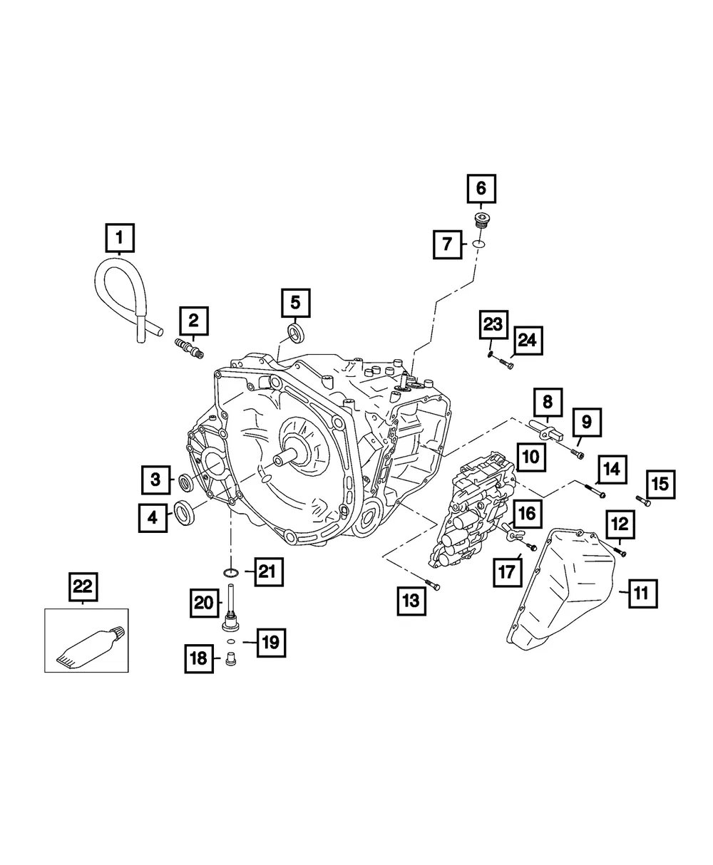 Speed Sensor - Mopar (68326228aa)
